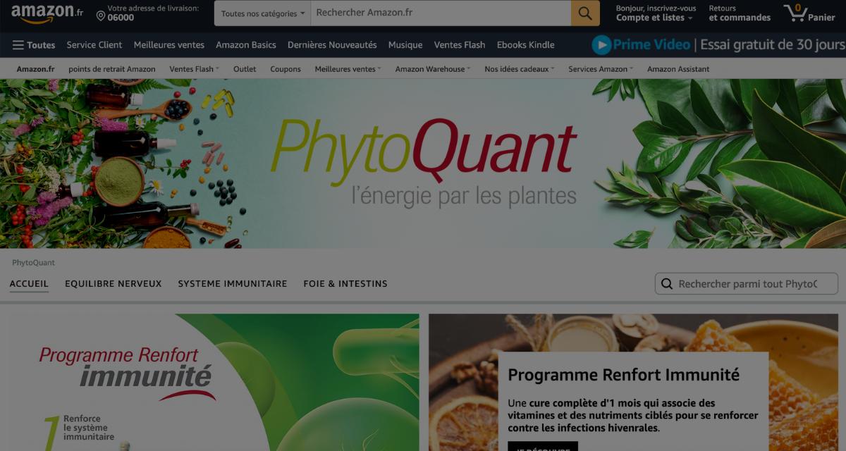 Amazon-store-creation-for-PhytoQuant-food-supplements-Infini-Digital-web-agency
